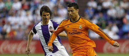 Real Madrid, scoasa din lupta pentru titlu de Valladolid